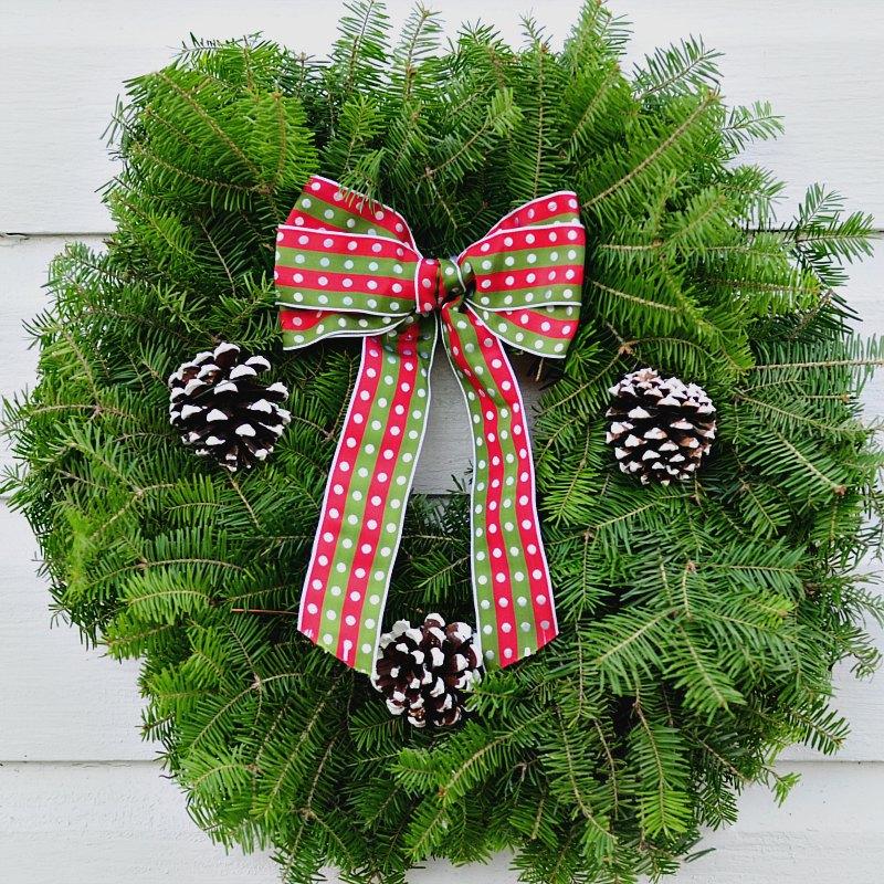 Christmas Joy Wreath - 18 inch